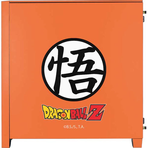 Dragon Ball Z Goku Iconic Kanji Symbol Corsair 4000D Tempered Glass Mid-Tower ATX Case Skin